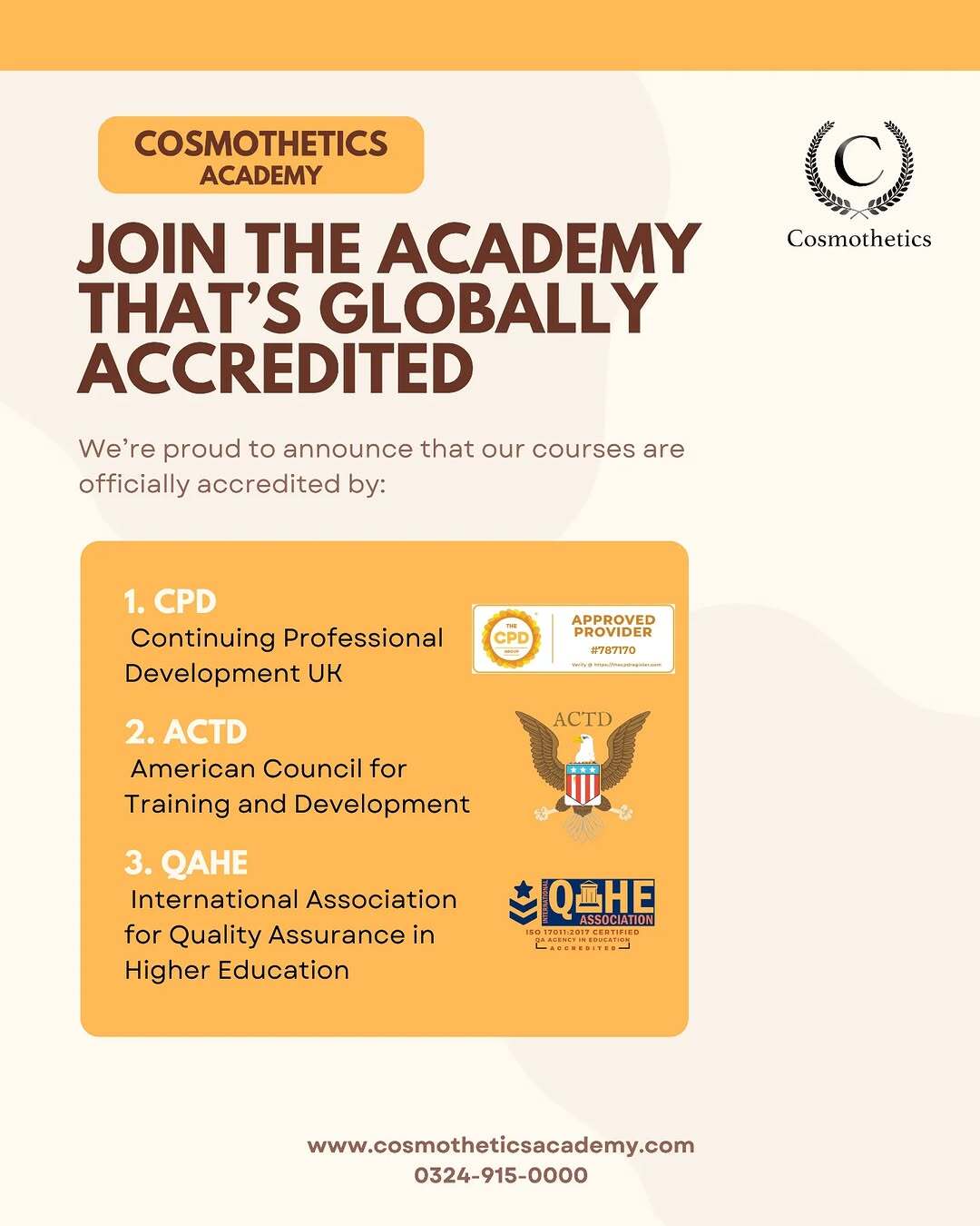 Cosmothetics Academy Lahore: Leading Aesthetic Education in Pakistan