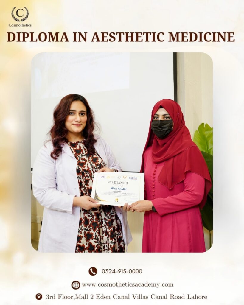 beauty salon training courses in lahore