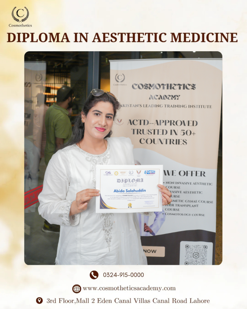 aesthetic beauty courses in lahore