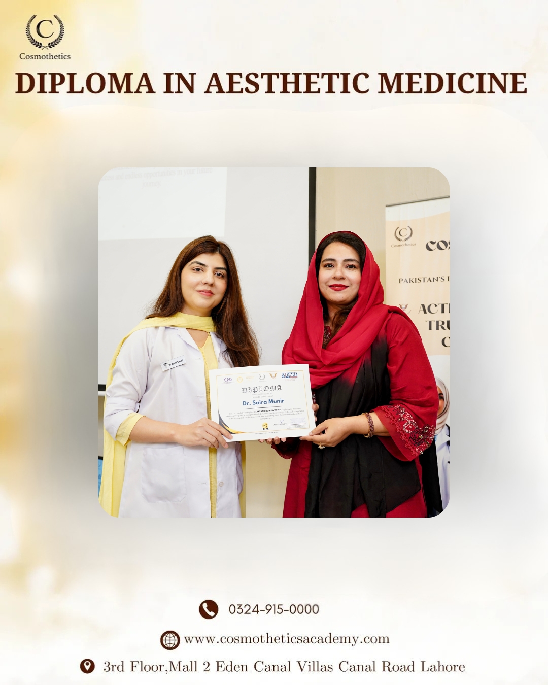 Aesthetic Course for Estheticians in Lahore | Cosmothetics Academy