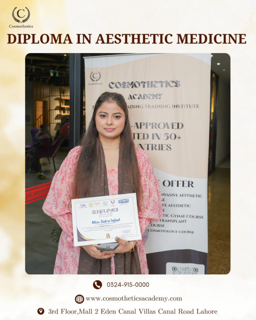 Aesthetic Diploma In Lahore | Cosmothetics Academy