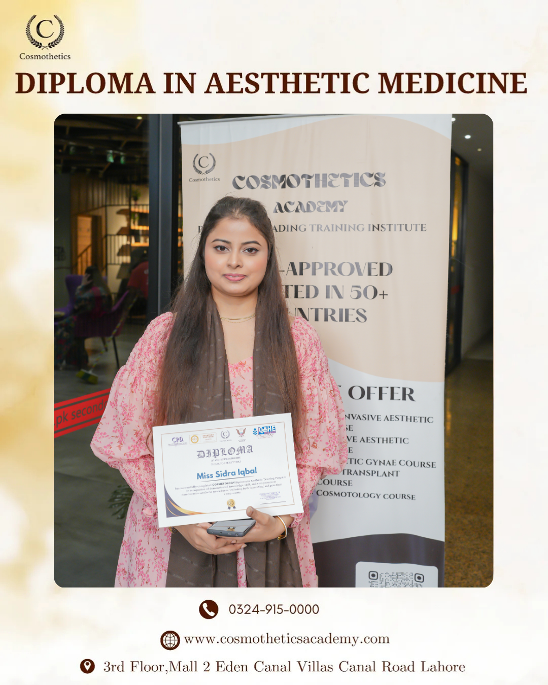 Aesthetic Training Courses in Lahore – Cosmothetics Academy