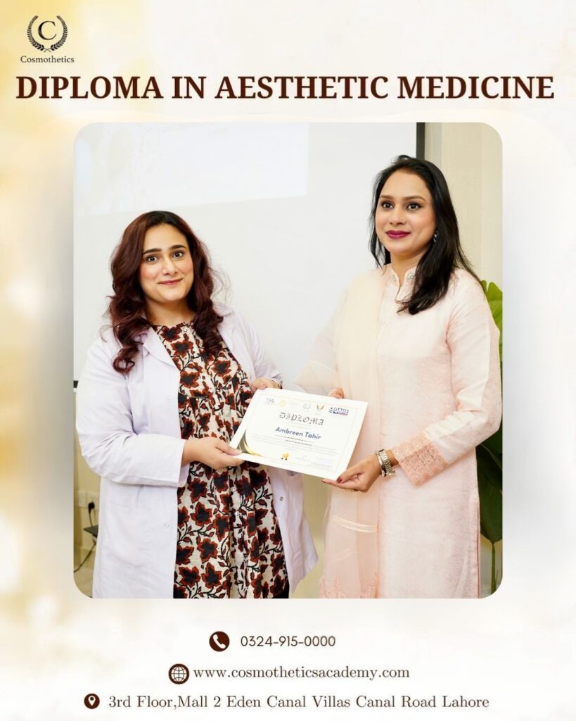 best skin aesthetics courses in lahore