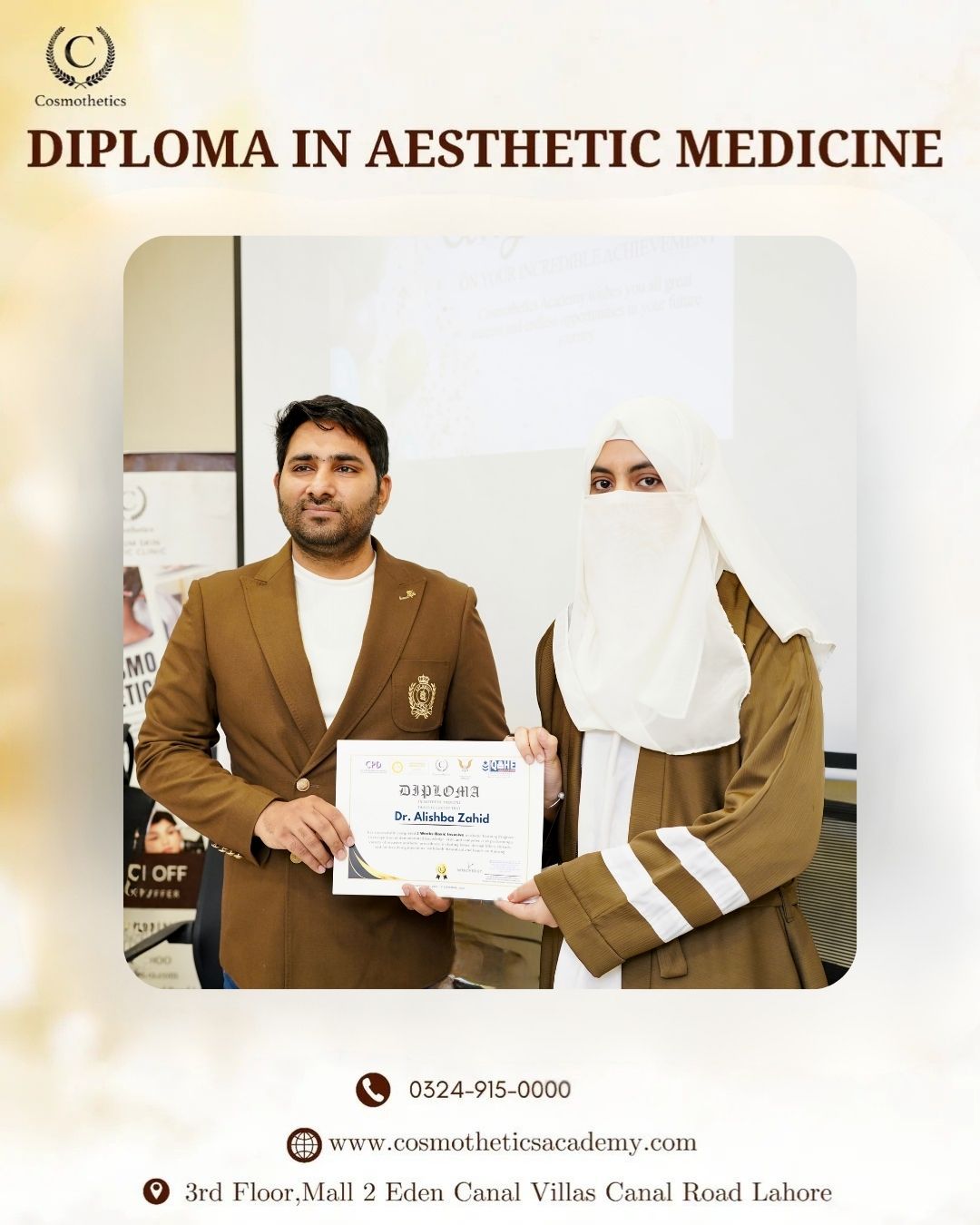 Aesthetic Courses Near Me – Cosmothetics Academy, Lahore