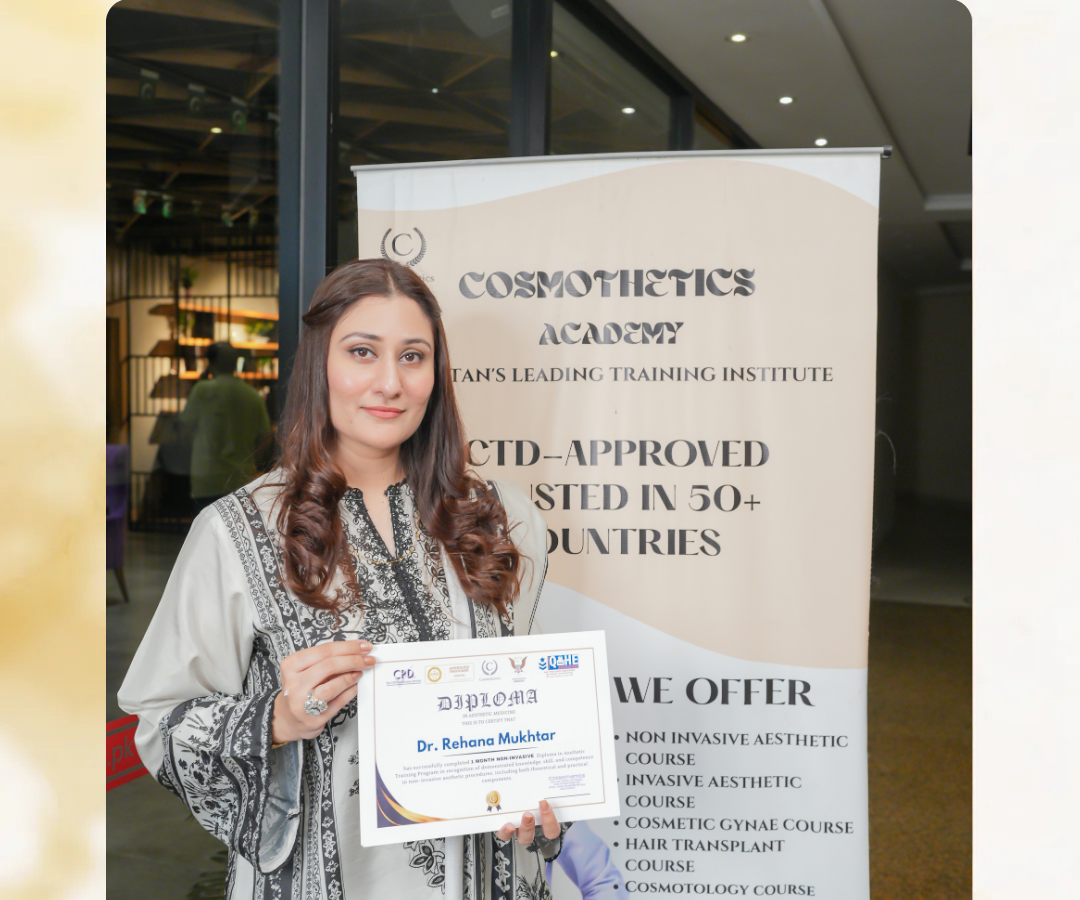 Aesthetic Certification Courses – Professional Training at Cosmothetics Academy Lahore