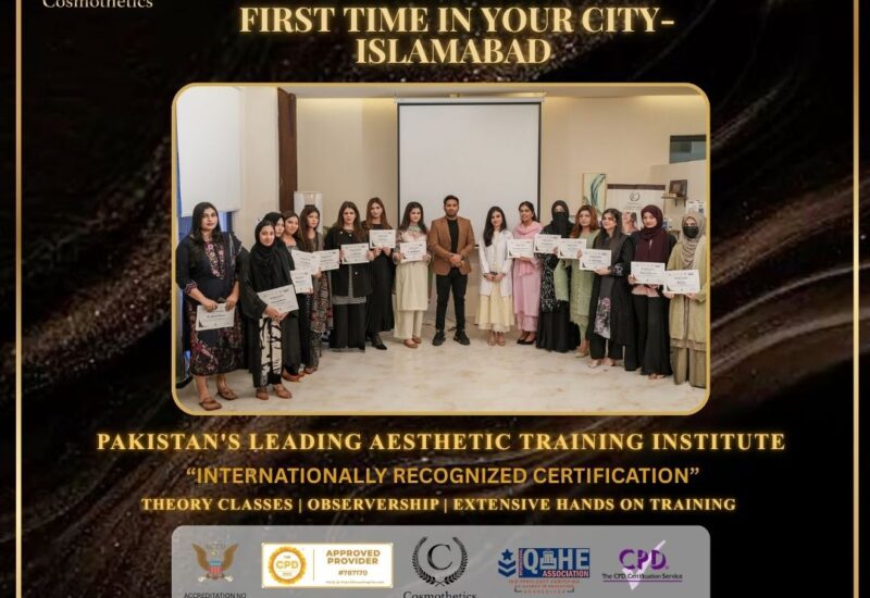 First Time We Are Coming in Islamabad | Cosmothetics Academy