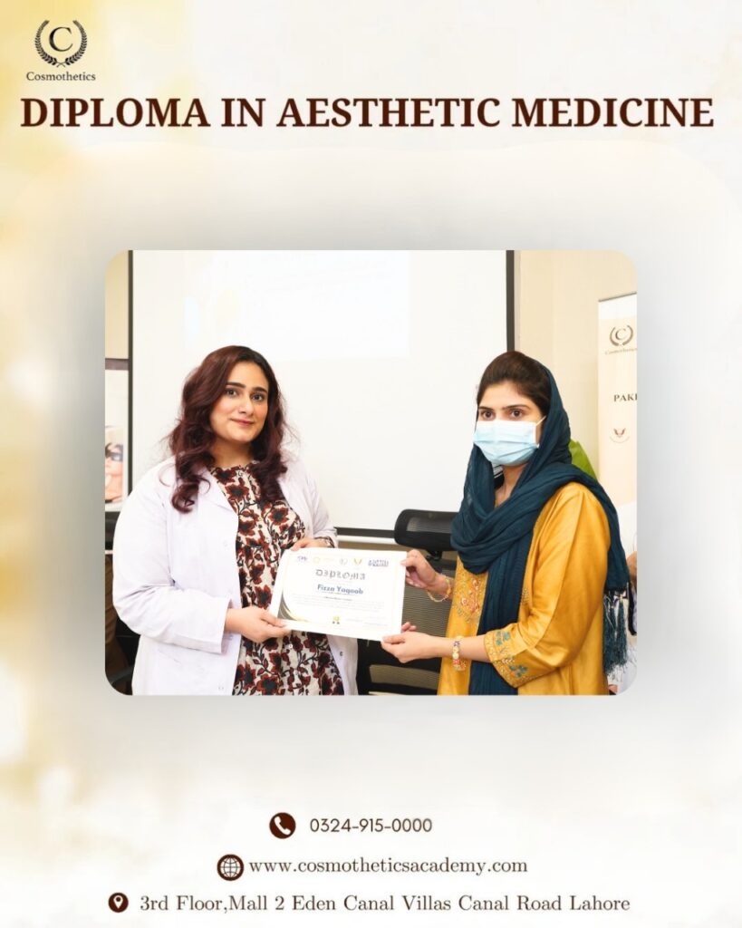 certificate in aesthetics in thokar niaz baig lahore
