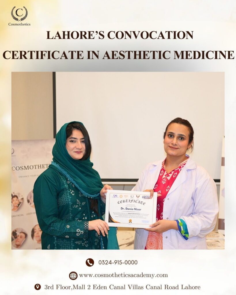 best aesthetics training center in lahore