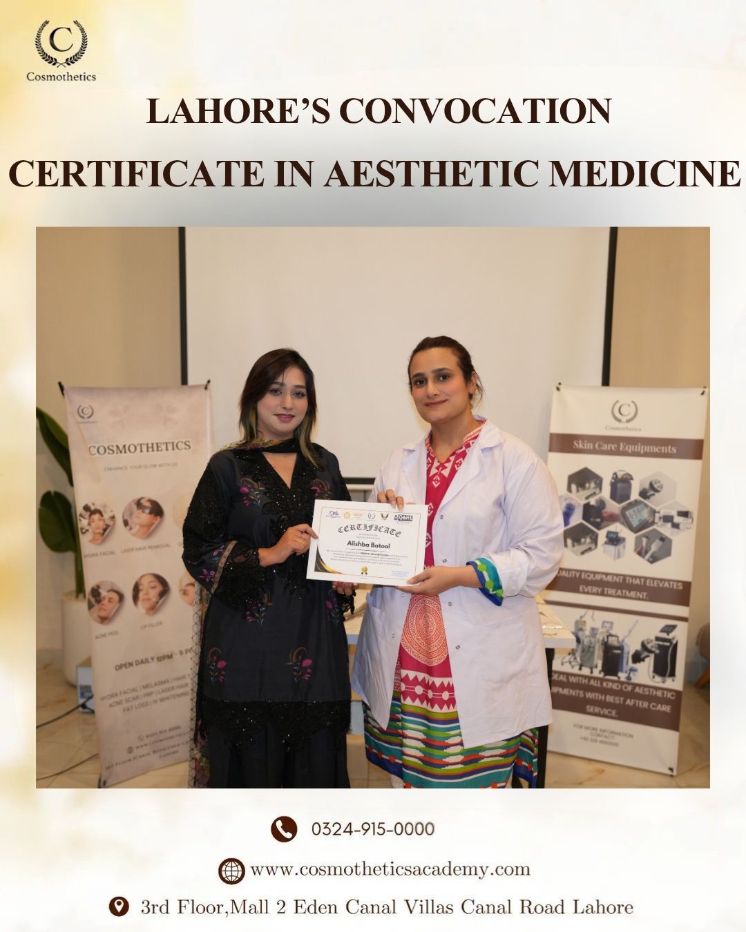 Aesthetic Course in Lahore Near Johar Town | Aesthetics Course