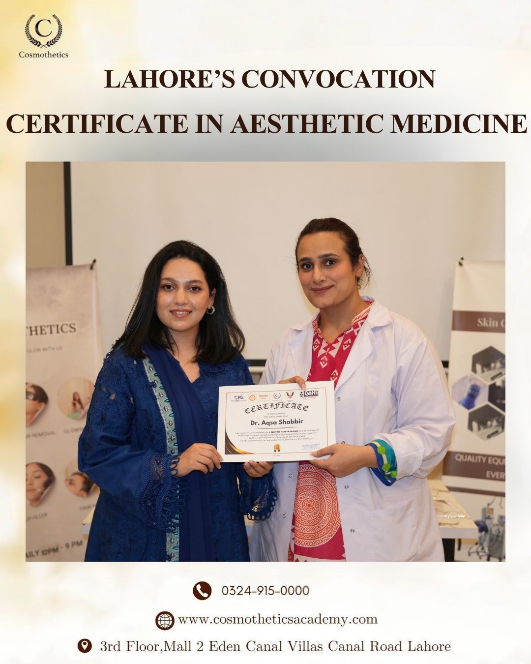 Non-Invasive Aesthetic Academy in Johar Town | Aesthetic Training