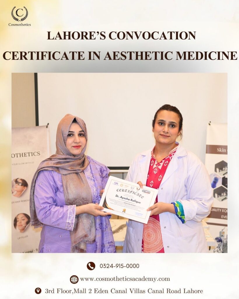 accredited aesthetics course in thokar niaz baig