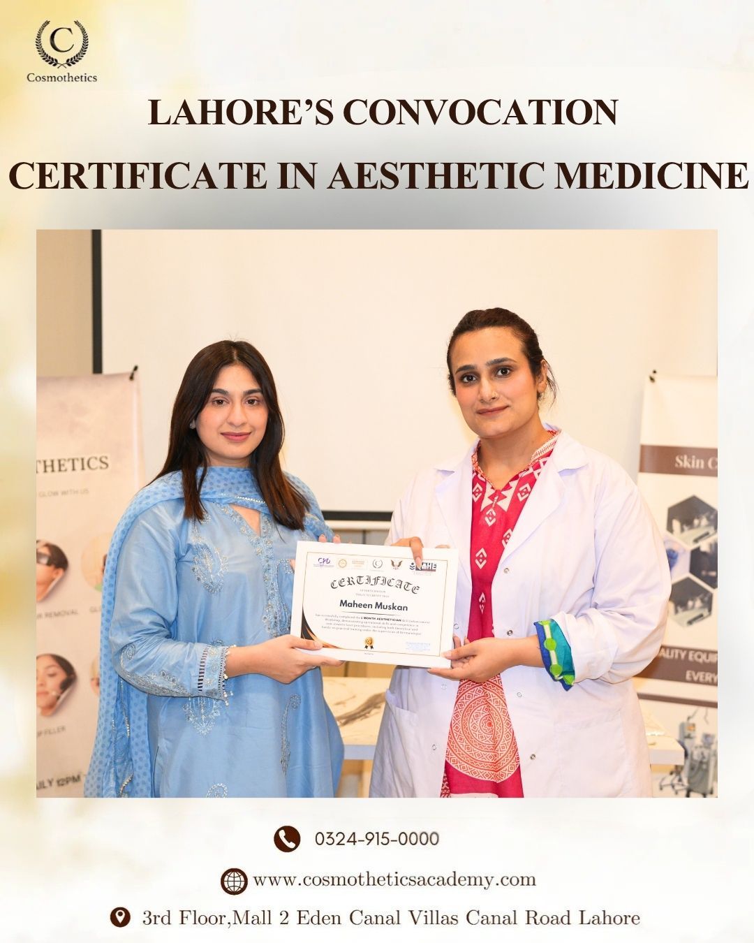 Skin Aesthetics Courses in Lahore Johar Town | Aesthetic Training